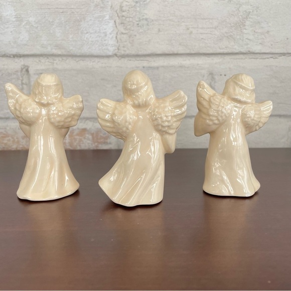 Three Ceramic Angels - Picture 12 of 14